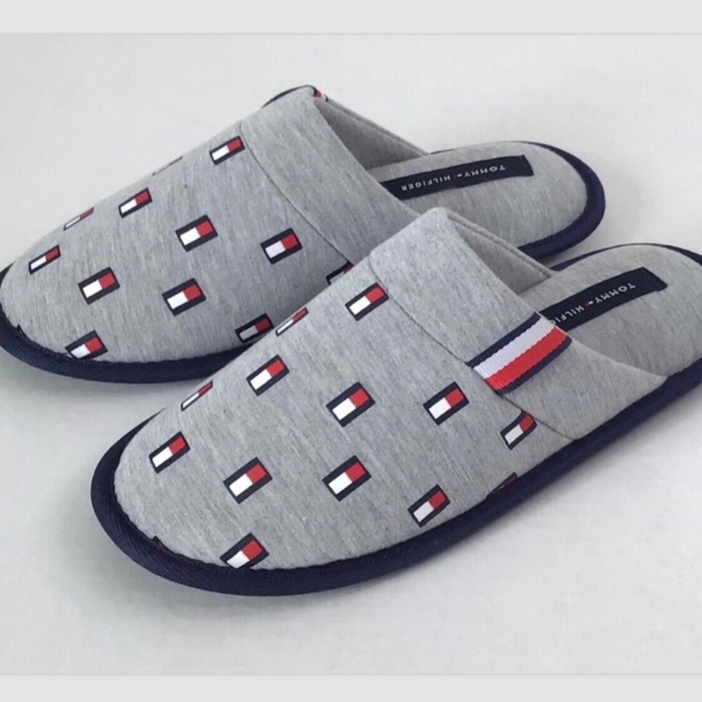 New Tommy Hilfiger Slippers Mens Size 8